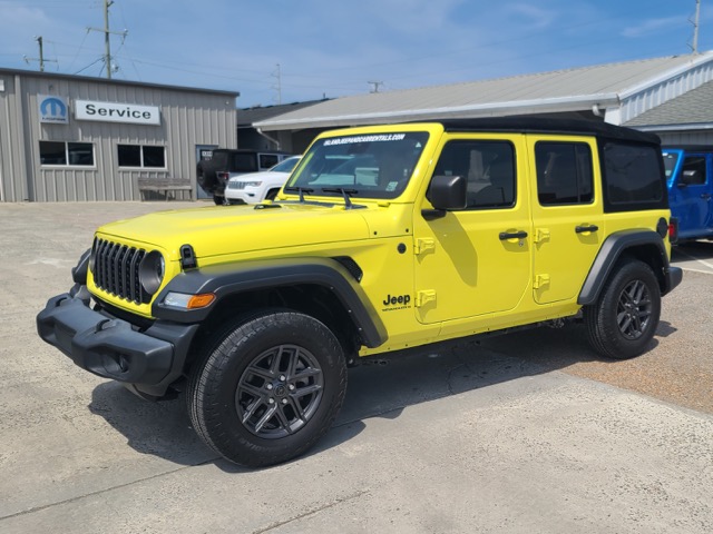 2024 Jeep Wrangler Soft Top in Yellow